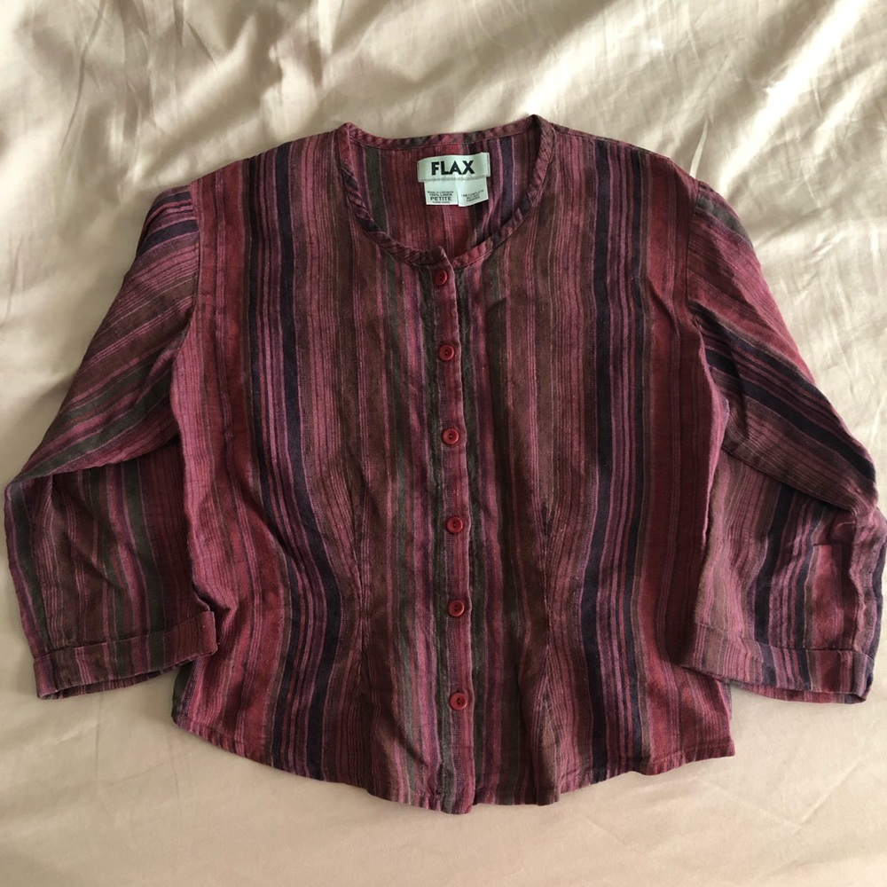 FLAX Petite button down